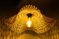 Bamboo Fedora – Handcrafted Hat-Shaped Bamboo Lamp
