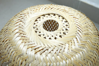 Natura Halo – Handcrafted Bamboo Lamp for Home