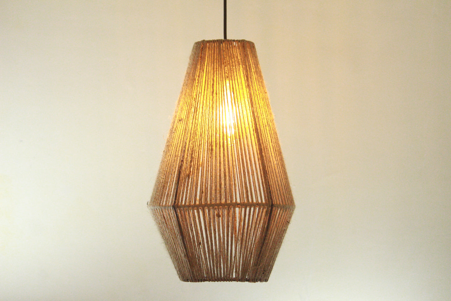 Rustic Rope Glow Lamp - Hanging Lamp