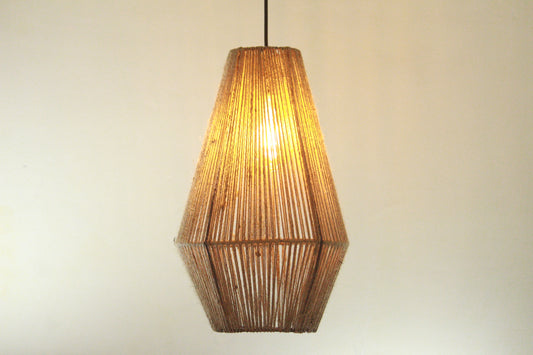 Rustic Rope Glow Lamp - Hanging Lamp