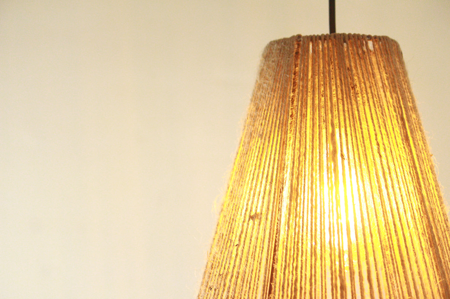 Rustic Rope Glow Lamp - Hanging Lamp