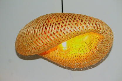 Alpha Wave Lamp - Bamboo Hanging Lamp