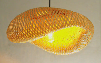 Alpha Wave Lamp - Bamboo Hanging Lamp