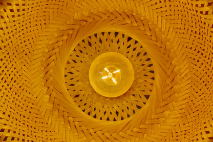 Basket Glow Lamp - Bamboo Hanging Lamp