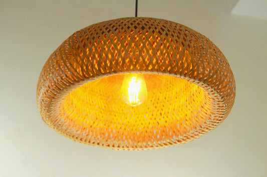 Basket Glow Lamp - Bamboo Hanging Lamp