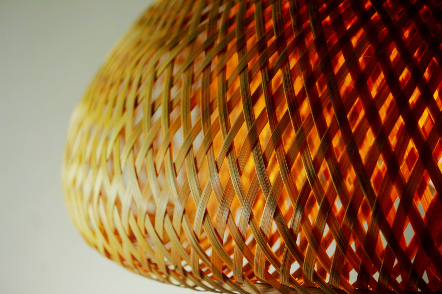 Basket Glow Lamp - Bamboo Hanging Lamp
