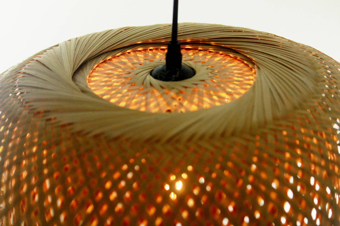 Basket Glow Lamp - Bamboo Hanging Lamp