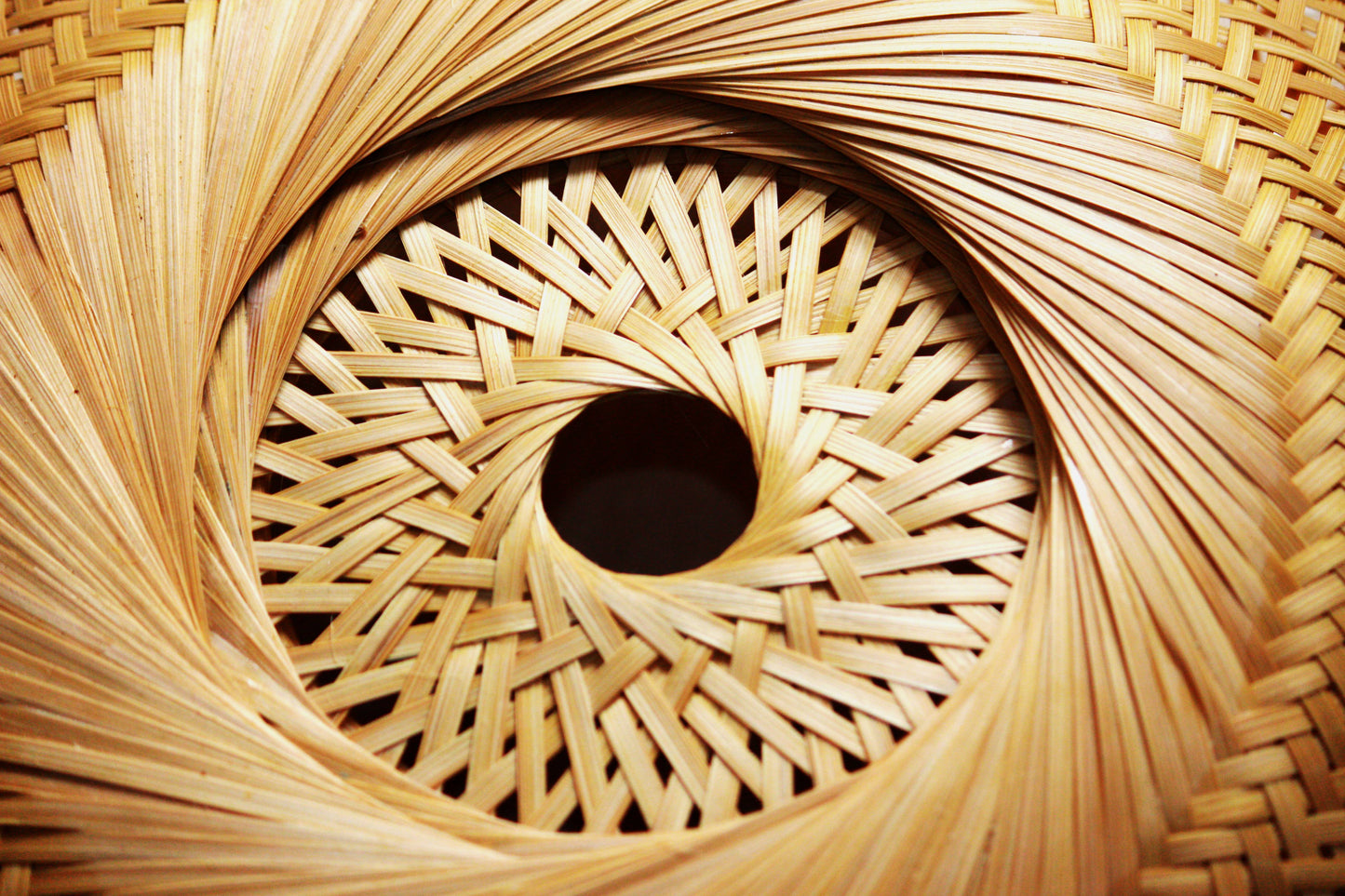 Basket Glow Lamp - Bamboo Hanging Lamp